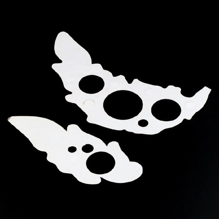 Guitar Pickguards Grape Leaf Shape Sound Hole Covers Sticker Scratch Plate