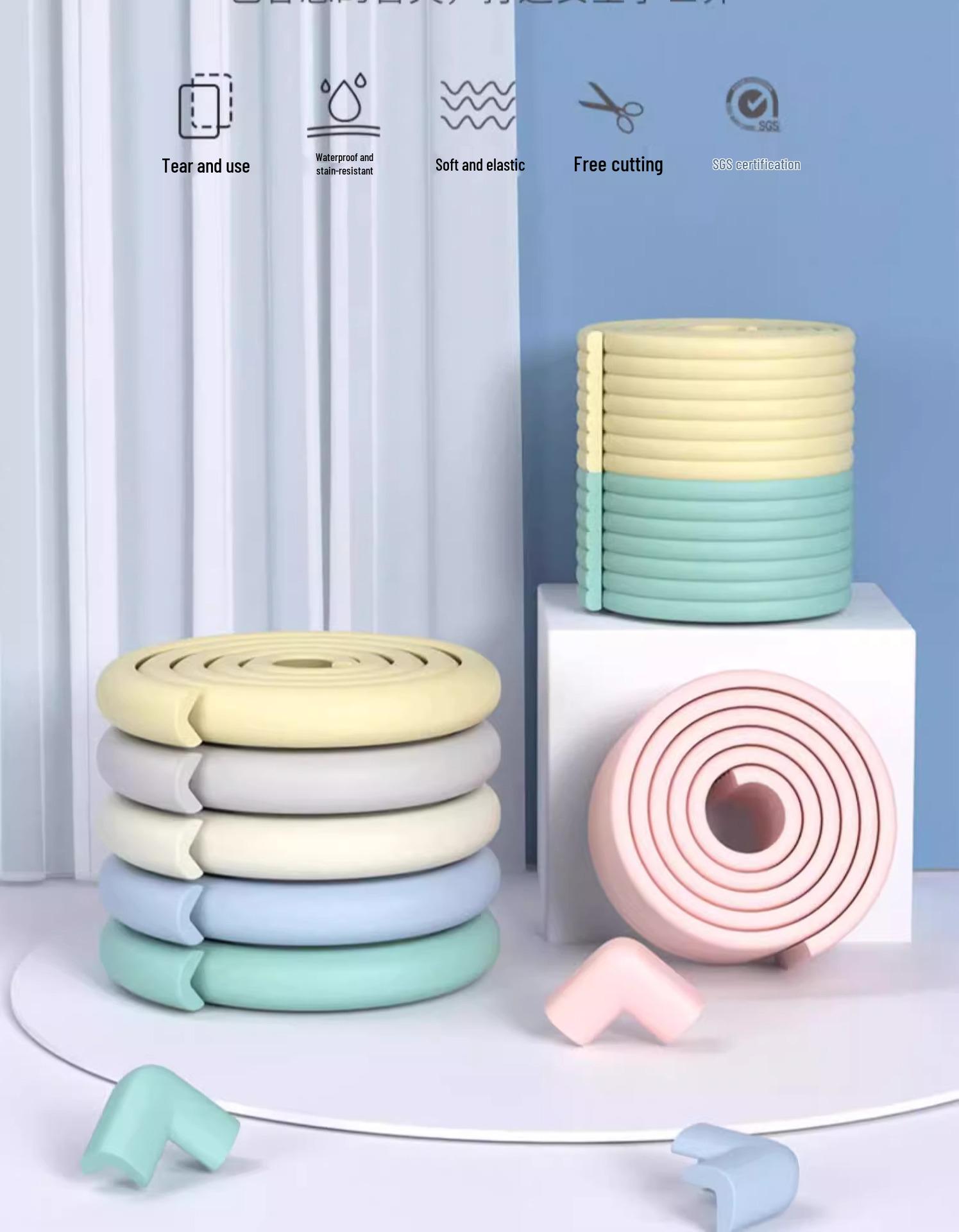 

Мягкий противоударный угловой и полосовой протектор для окон и столов - Защита для безопасности детей