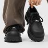 Wysokiej Jakości Męskie Trampki i Buty Codzienne Brytyjskie Derby z Dużym Noskiem Buty Robocze Męskie Eleganckie Buty Biznesowe Zapatos Hombre