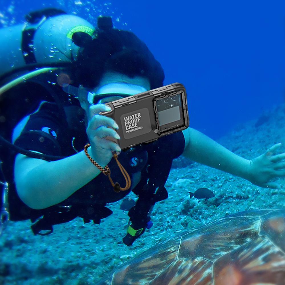 Red Pepper Black Technology Waterproof Dive Case (15m) for Samsung, Apple 14/13, Huawei, Xiaomi