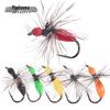 Feather Ant Griffith Floating Lure Set: Fly Fishing Hooks & Micro Lures for Mackerel, White Stripe, Creek, and Mandarin Fish.