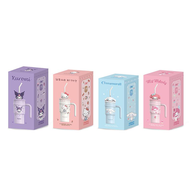 Sanrio Hello Kitty Insulated Travel Mug With Straw And Large Capacity For Kids And Adults
