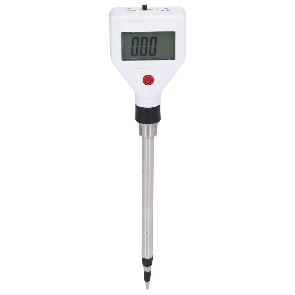 Soil EC Meter Portable Potted Plant Tester Digital Flower Detector EC Tester for Garden