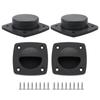 Set Of 4 Nylon Marine Hatches Lift Handles Lightweight & Easy To Install Boat Hatches Pull Handles Boating Equipment Handle