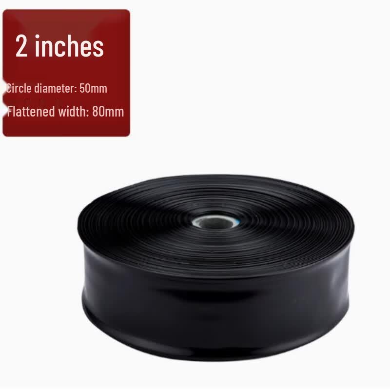 Qizhou 2-inch Black PE Solid Irrigation Main Pipe