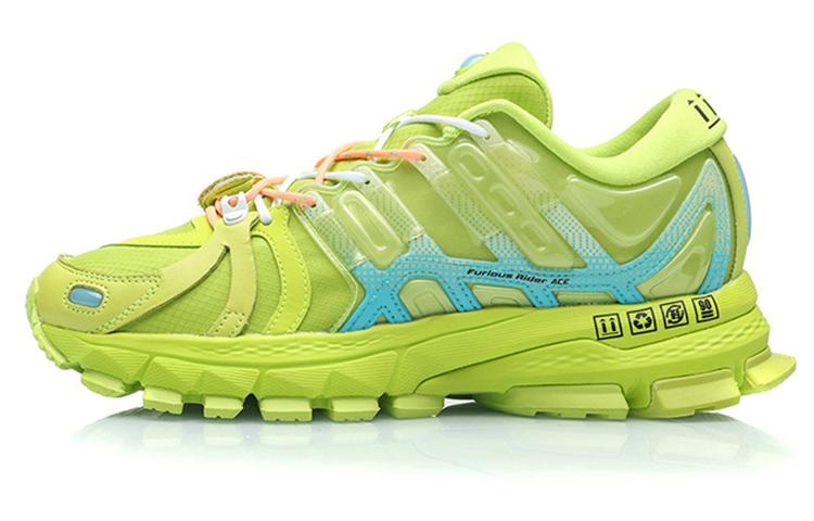 Li Ning Furious Rider 2019 Running Shoes Men s Low Top Green ARZP009-5 43