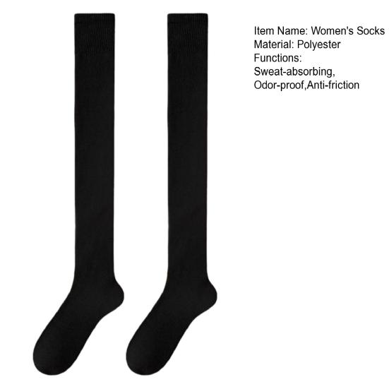 Women's Socks Winter Warm Long Stockings Thick Thermal Elastic Stockings Breathable Thicken Casual Knee High Socks for Daily Wear And Matching