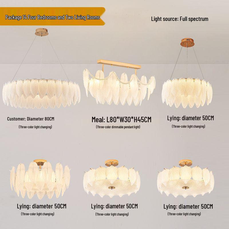 Postmodern French Chandelier: Cream Style Feather & Pearl LED Light for Living Room or Bedroom