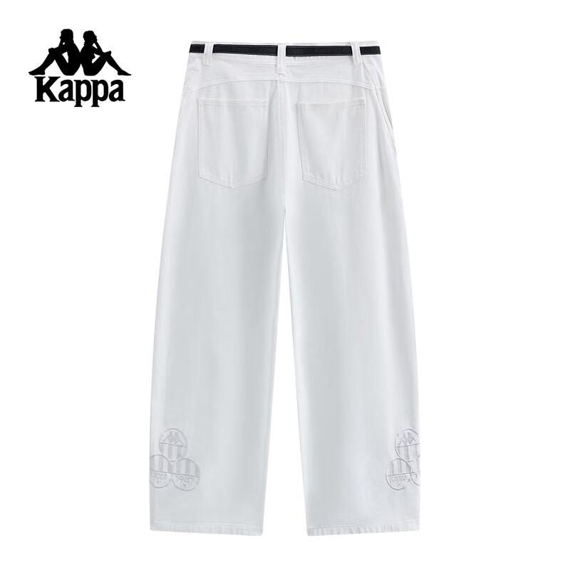 Kappa 2025 Autumn Unisex Straight Wide-Leg Sport Pants KPCIDAX80 S
