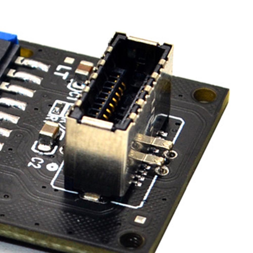EY# USB 3.1 Type C Front Panel Socket Board USB3.0 19Pin to TYPE-E 20Pin Module