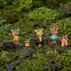 Fairy Garden Figurines Set HandPainted Miniature Bright Colors Desktop