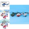 Vibrant Pvc Helicopter Toy For Kids With Back Propulsion And Cognitive Development