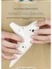 Alto C Key 12-Hole Smoked Ocarina for Professionals and Beginners