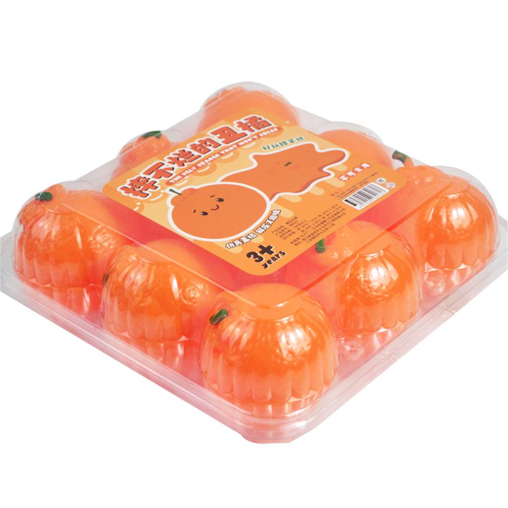 Tomates Melancia Macios Bolas de Estresse Laranja para Crianças Adultos Bolas de Massa de Frutas Alívio da Ansiedade Bolas Elásticas Lembrancinhas de Festa