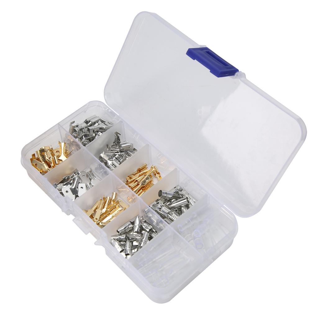 150Pcs Insulated Wire Terminals Male Female Cable Connector Industrial Supplies 2.8/4.8/6.3/4mm
