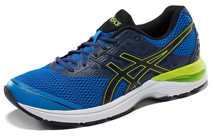 Asics Scarpe da Corsa Basse in Tessuto Gel Pulse 9 Uomo Blu Nero T7D3N-4390