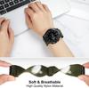 Nylon Strap for Samsung Galaxy Watch 7 FE 6 5 4/Gear S3 Adjustable Bracelet for Amazfit Balance 2/Bip 6 5/GTR 4/Active 2 3/GTS 4