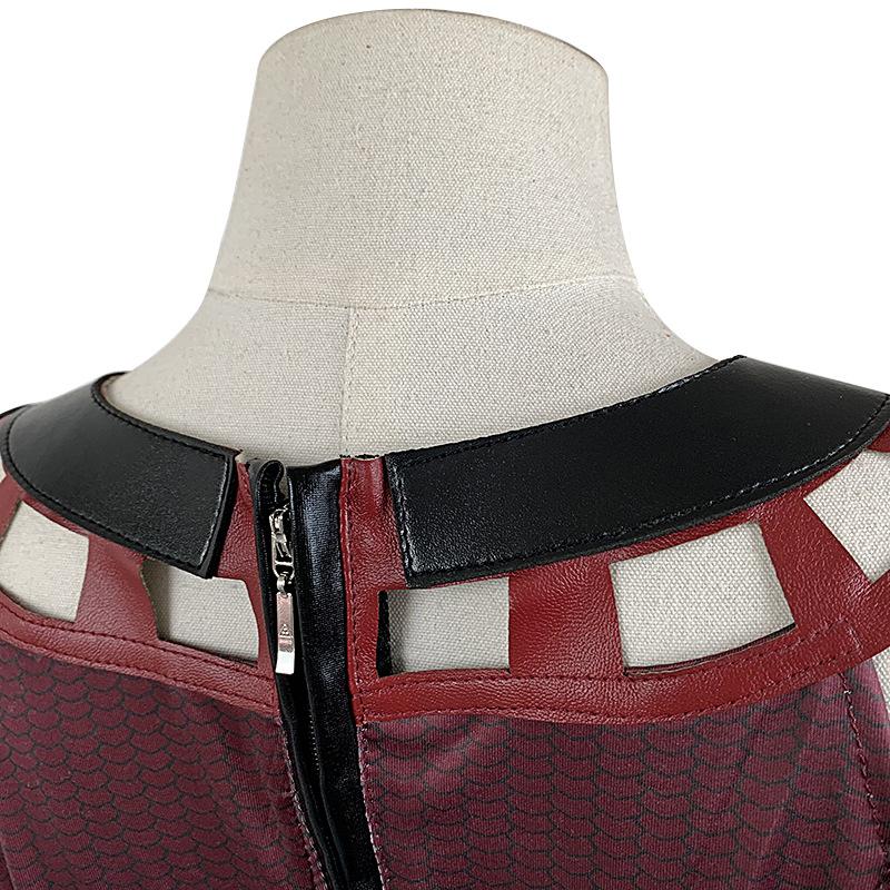 Game Animation Role Playing Movie American Drama Wanda Mirage Cos Costume Scarlet Witch Scarlet Witch Cosplay Costume