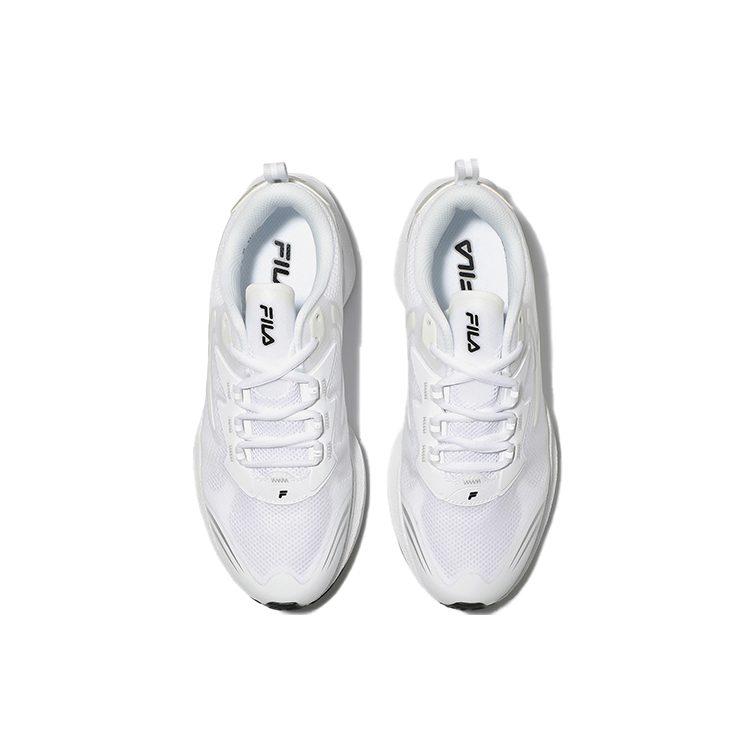FILA Cushioning Abrasion Resistant Breathable Coverage Low top Running Shoes Unisex White Black 1RM01670D_100