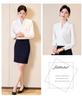 Chic Professional Women's Skirt Suit - Elegant Spring/Autumn Beauty Salon Front Desk Uniform