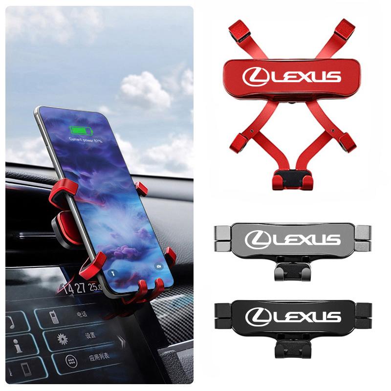 360 ° Adjustable Car Phone Holder Air Vent Mount Stand For Lexus F-SPORT ES RX NX LS UX LM LX GX LC RZ IS CT GS RC HS SC TX LBX AFG1