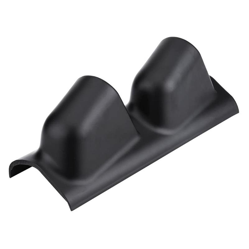A51K-Universal 52Mm 2 Inch Meter Gauge Pillar Mount Pod Holder Bracket Cover For Car Auto Boat Motorcycle (Double Holes)