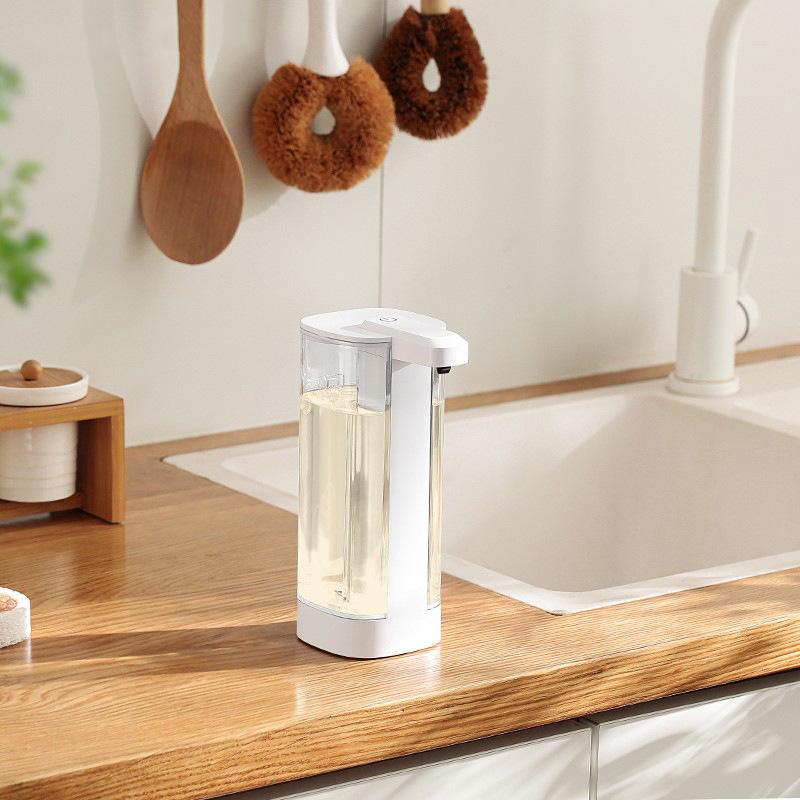 500ml Electric Kitchen Soap Dispense Cleaning Wipe Sponge Soap