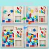 Tetris, puzzle d'équilibre en bois pour enfants : un jeu éducatif stimulant pour l'apprentissage précoce.