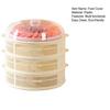 Stackable Mesh Food Cover with Lid Multi-Function Dome for Vegetables Dumplings Seafood Meat Space-Saving Kitchen Accessory