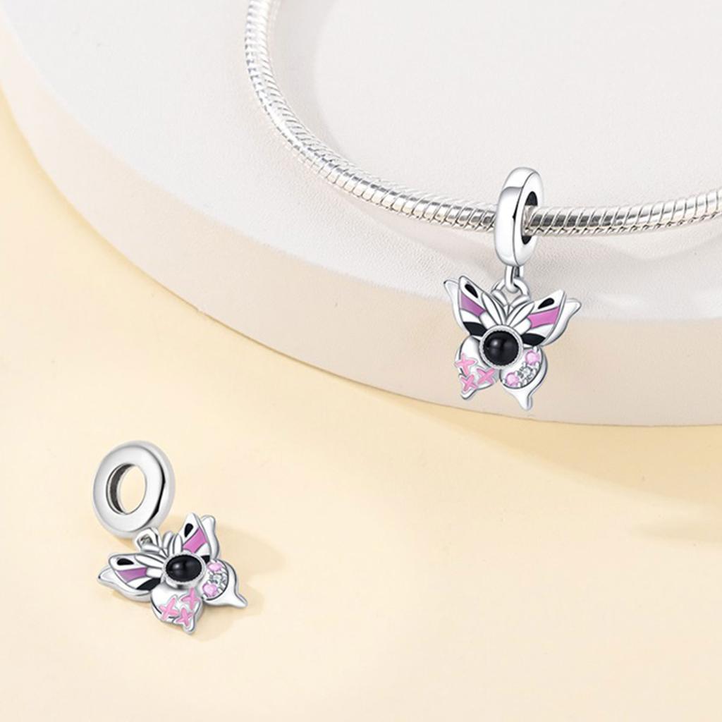 Plated 925 Silver Confused Snail Charms Fit 925 Charms Bracelet Beads Jewelry Gifts for Women