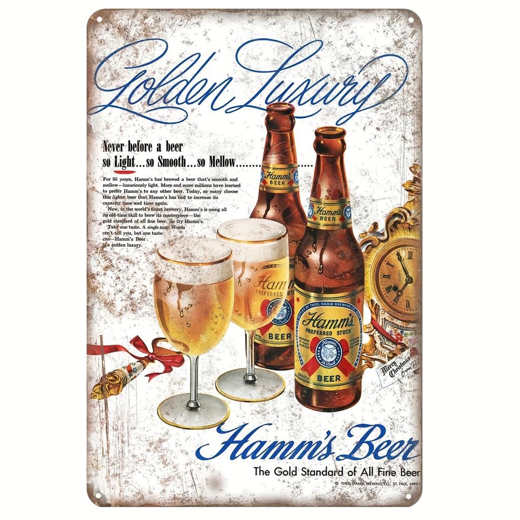 Corona Beer Vintage Metal Aluminum Sign Plaque Metal Weather Resistant Wall Art for Home Bar Cafe Garden Farmhouse Decor