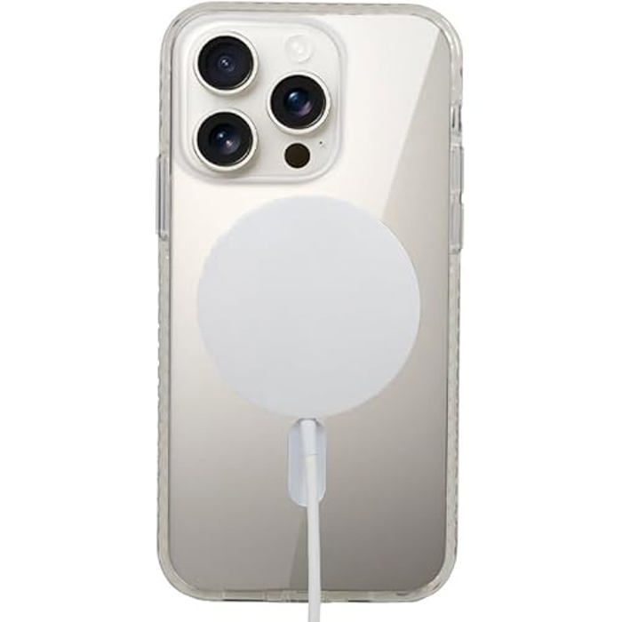 Coque - cool - iphone 16 pro - magnétique - transparente - souple