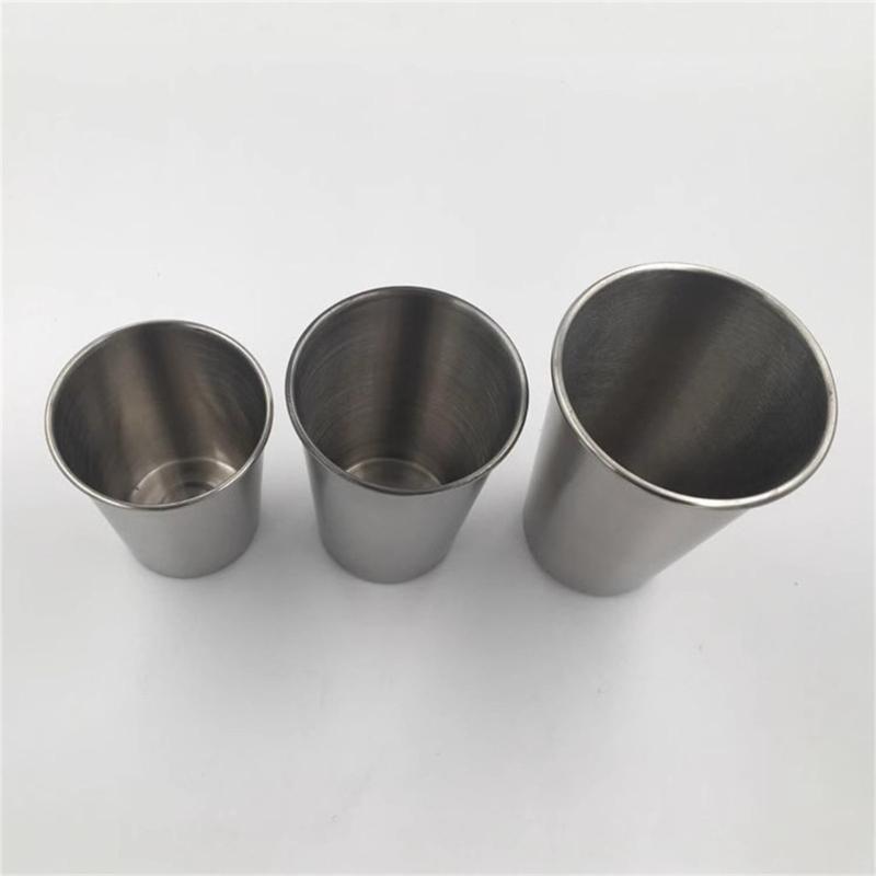 Set Of 10 Thermal Cups Functional Beer Cups Stainless Steel Tumblers For Beer Lover And Quality Lifestyle Enthusiasts