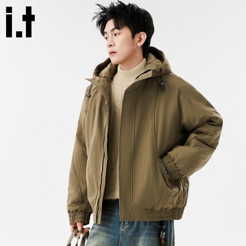 

CHOCOOLATE Men s Retro Hooded Padded Jacket L