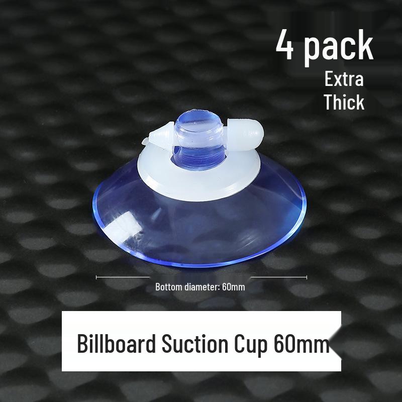 Transparent Strong Suction Hook for Glass or Tile - Free Shipping