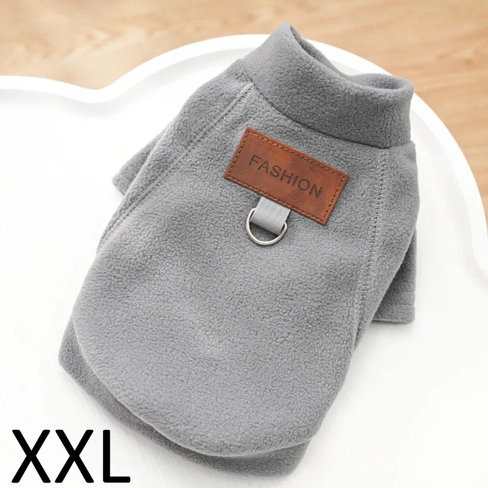 Winter Solid Color Pet Hoodie Soft Pullover Sweatshirt Fashion Warm Clothes For Small Dogs Puppy Chihuahua Cats Pet Apparel Accessories