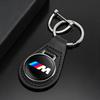 Metal Leather Car Emblem Keychain Keyring Key Ring Pendant For BMW M E46 E90 E60 F30 G20 X1 X2 X3 X4 X5 X6 X7 i3 i4 i5 i7 M2 G30 cwsh87