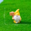 Cute Little Dwarf Figurine Holding A Sign Garden Landscaping Decoration Accessories Micro-landscape Small Ornaments