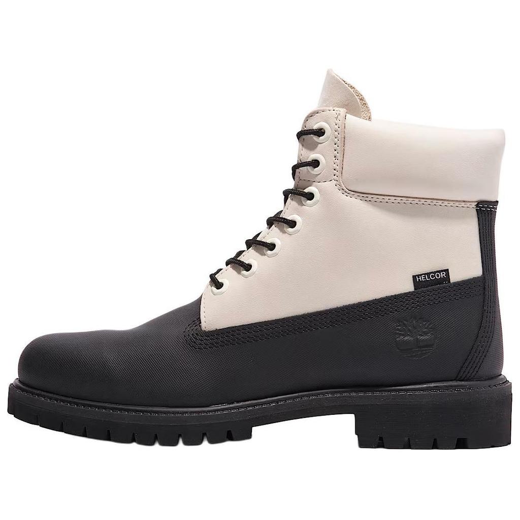 Timberland 6 Inch Premium Boot White Black Men Sneakers TB0A5YQW-015