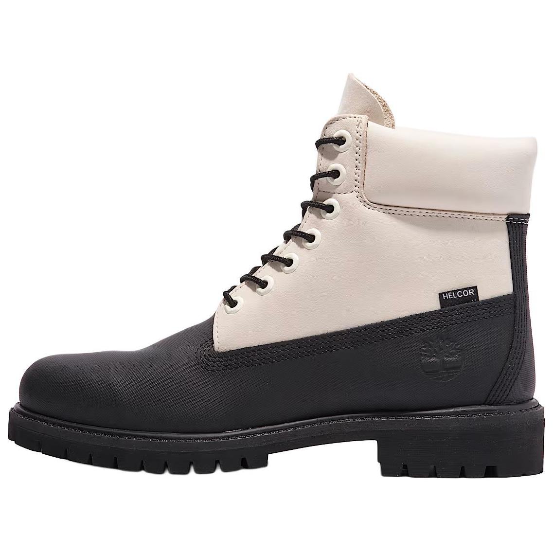 Timberland Премиальные ботинки 6 дюймов Белые Черные Мужские кроссовки TB0A5YQW-015 41.5