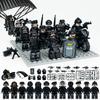 Shield ghost swat humanoid dolls construction bricks digital action figures assembled playthings reptile children's learning playthings
