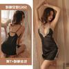 Sexy Split fork sexy nightdress temptation perspective hollowed out new sex underwear lace love suspender milk leakage