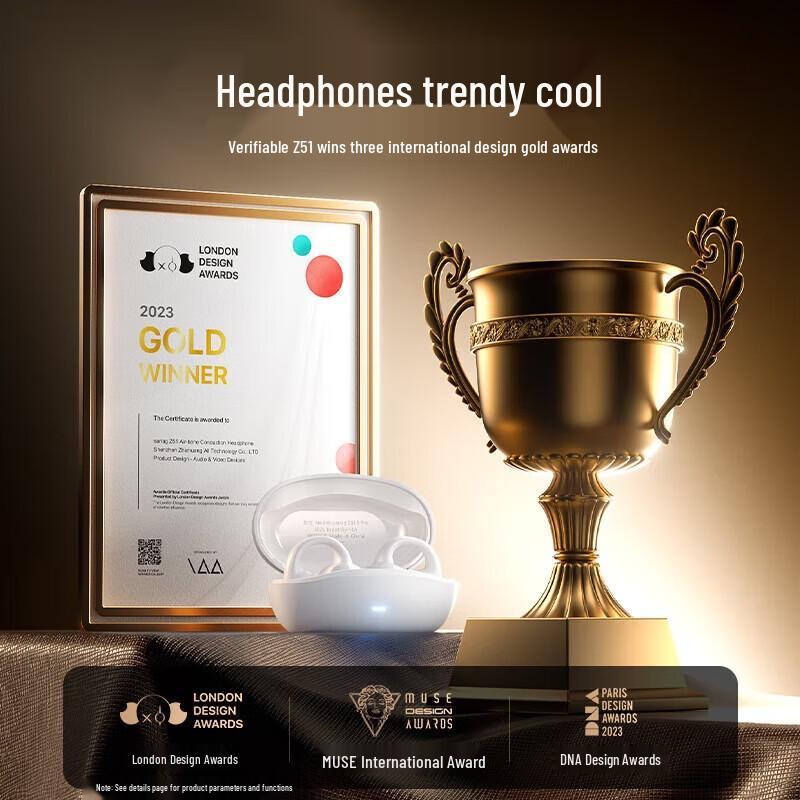 Sanag Z51S Pro Clip-Ear Wireless Bluetooth Headset