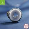 Moonstone Magic Heart-Shaped Diy Bracelet Positioning Buckle, Popular S925 Silver Bead Spacer Accessories