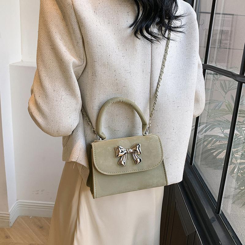 Neuer Stil Stilvolle Einfache Umhängetasche Frühling und Sommer Modische Handliche Quadratische Tasche