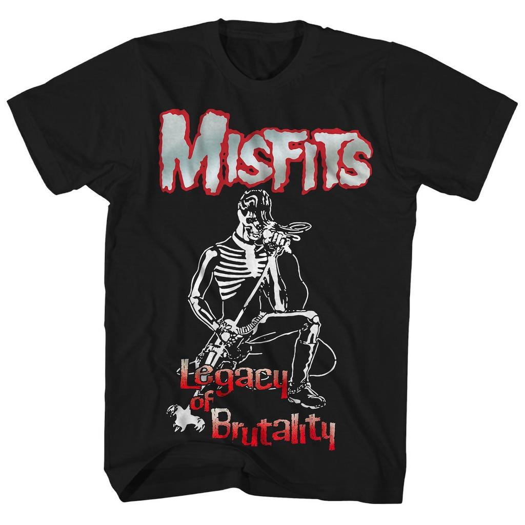 The Misfits Band Rock Hardcore Punk Style Casual TShirt Mens and Womens Luxury Brand Top 2026 New Band