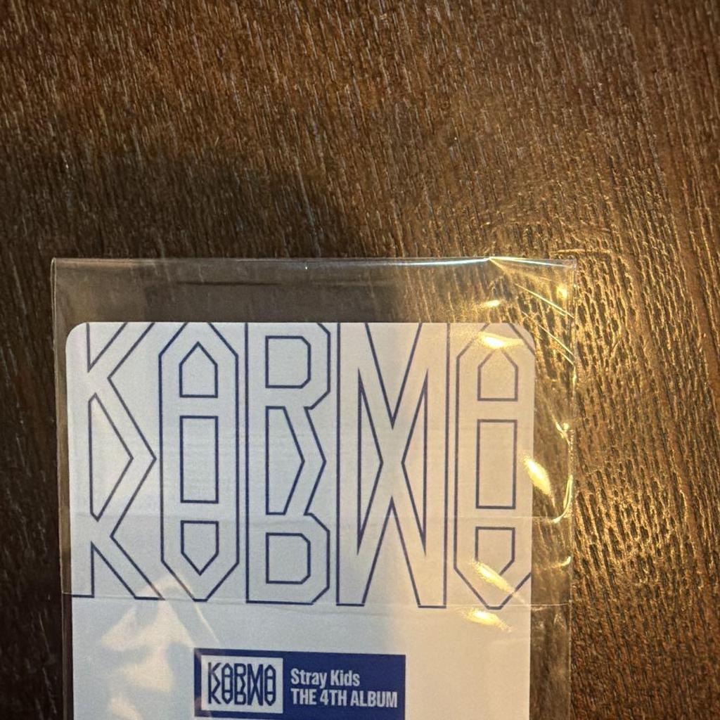 [USED] Stray Kids KARMA JYP JAPAN Bonus Card Han