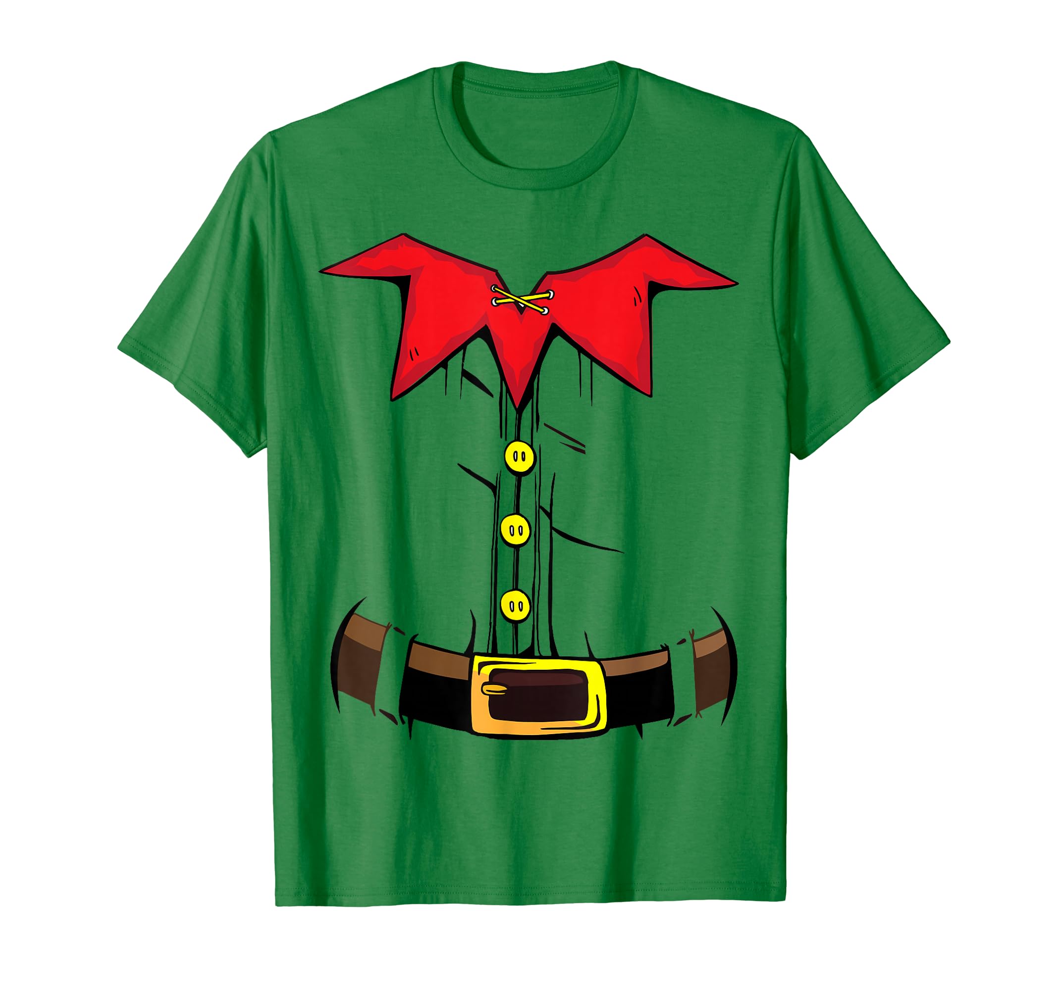 Christmas Elf Costume for Kids Men & Women T-Shirt
