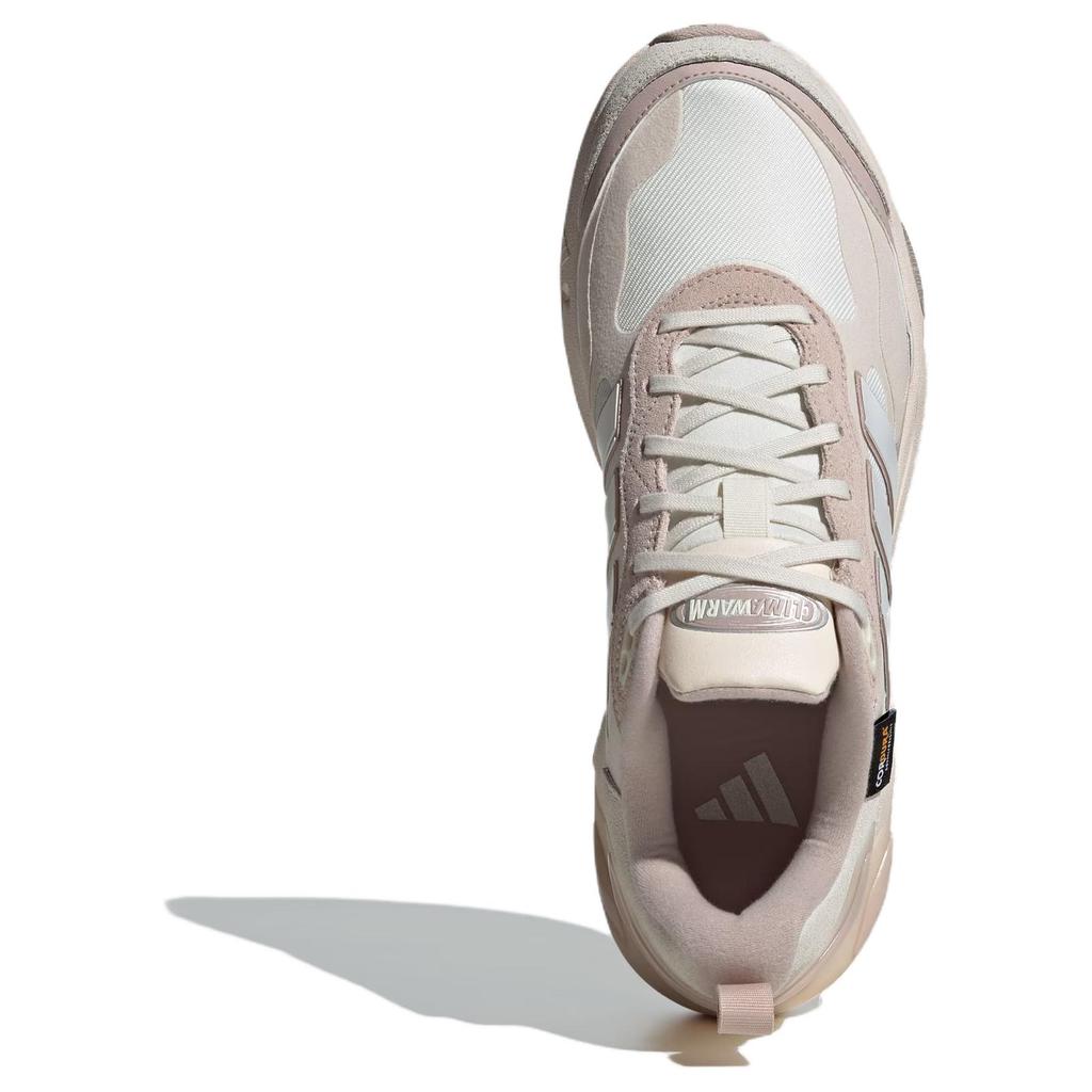 Adidas Climawarm Comfortable Shock Absorbing Warm Low Top Running Shoes Women Running Shoes White Pink IH0479
