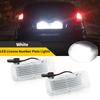 2PCS Super Bright LED License Number Plate Light For Ford Focus 5D Fiseta 2009-up Mondeo 2008-up OEM# 6M2A13550AA, 6M2A13550AC